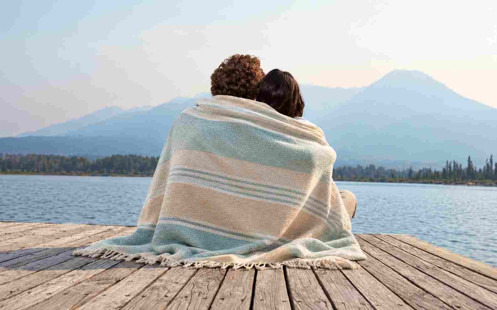 Quiet reflective moment during grief and loss