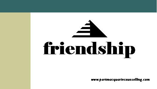 value - friendship